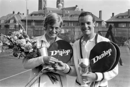 Tenniskampioenschap Nederland Groenman en T Okker, Bestanddeelnr 916-7723