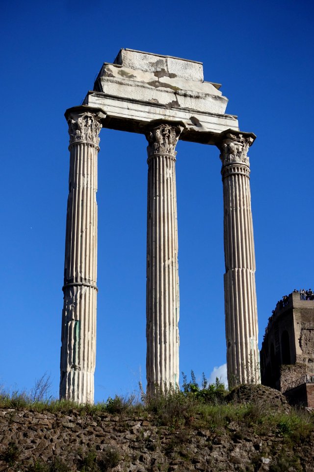 Temple of Castor and Pollux - Rome, Italy - DSC01577