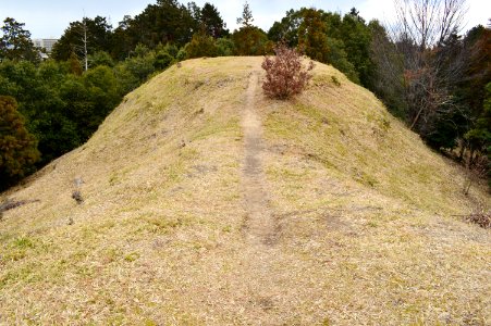 Ten-no-yama Kofun, zenpoubu