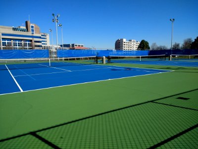 Tennis courts at Centennial Sportsplex