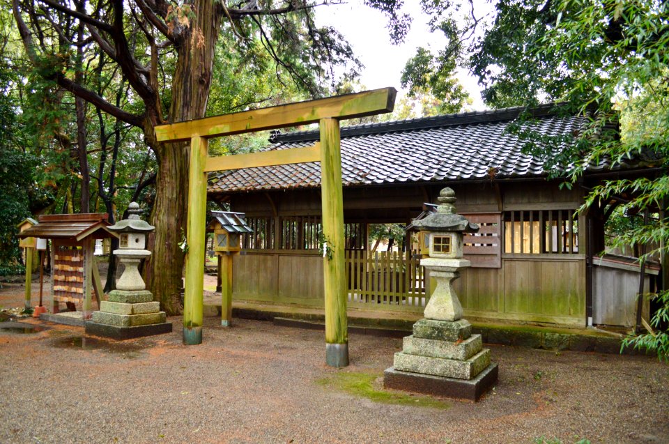 Take-jinja (Meiwa), haiden