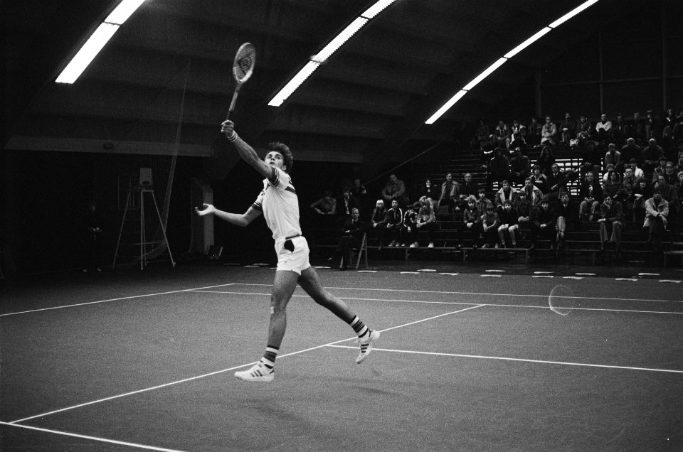 Tennis Saab Kings Cup , Gorter in actie, Bestanddeelnr 930-0832