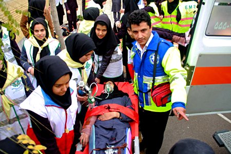 Tactical manoeuvre- Earthquake exercise - Mashhad (1)