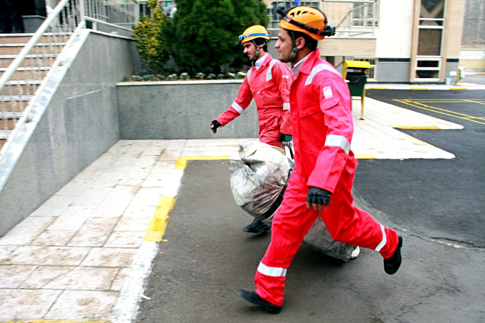 Tactical manoeuvre- Earthquake exercise - Mashhad (13)