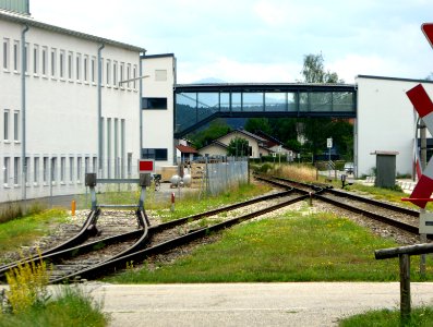 Tacherting, Linde AG Schalchen, Gleisanschluss, 1