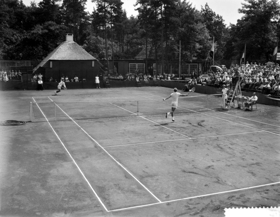 Tenniswedstrijden om de Coupe de Galea bij Vught, Bestanddeelnr 910-5378