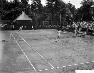 Tenniswedstrijden om de Coupe de Galea bij Vught, Bestanddeelnr 910-5378