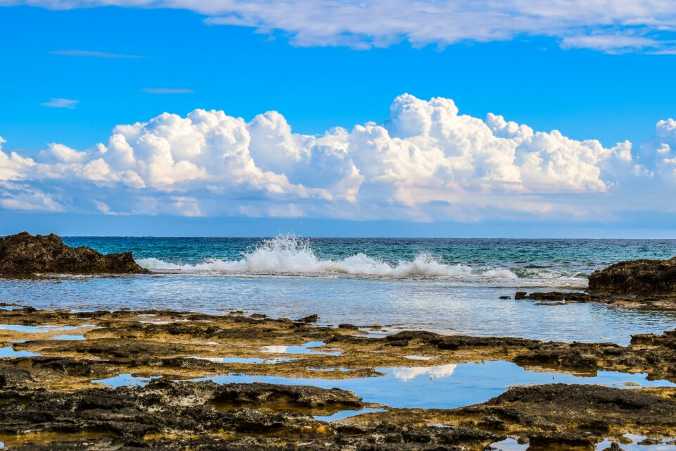 Clouds nature reflection