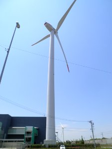 Tahara Recycle Center wind farm2