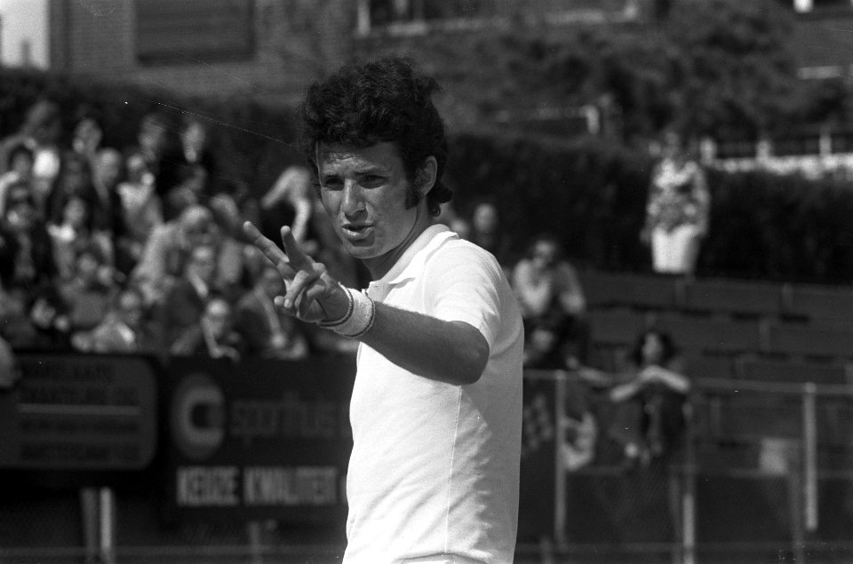 Tennis Davis-Cup Nederland tegen Roemenie te Den Haag , Ovics (kop), Bestanddeelnr 926-4206