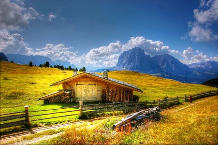 Italy south tyrol alpine photo