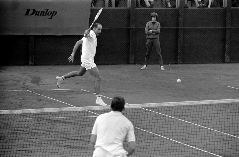 Tennis Davis Cup Nederlands Zuid-Afrika, Jan Hajer tegen Hewitt, Bestanddeelnr 920-3076