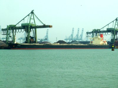 Taiju - IMO 9148611 - Callsign VRVK5 p1, Mississippi harbour, Port of Rotterdam, Holland 07-May-2006