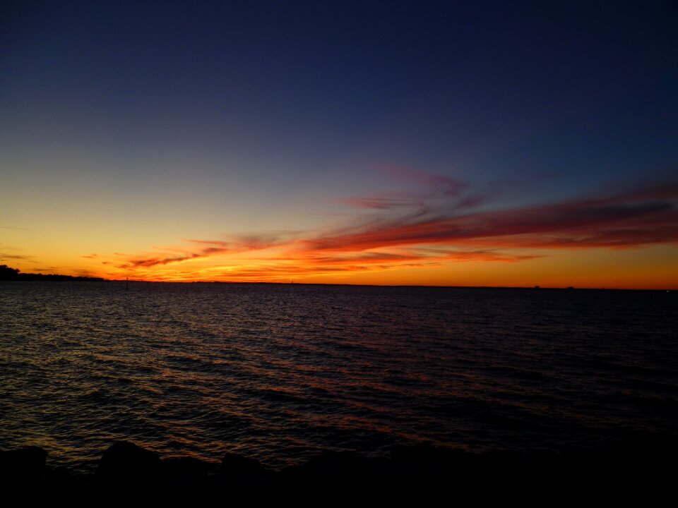 Sunset beach sea beach sunset