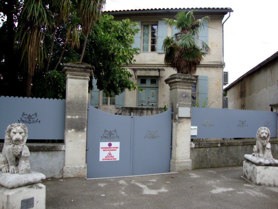 Tarascon (Bouches-du-Rhône, Fr) soi-disante maison de Tartarin