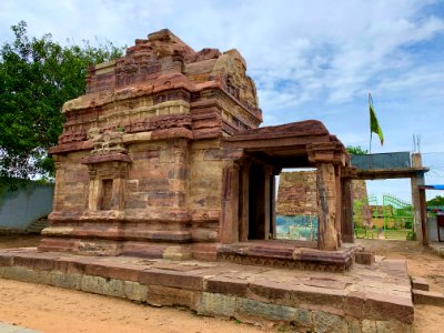 Taraka Brahma temple, Navabrahma group, Alampur, Telangana India - 1