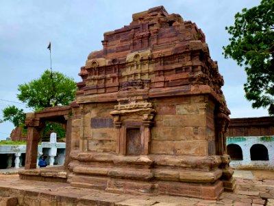 Taraka Brahma temple, Navabrahma group, Alampur, Telangana India - 31