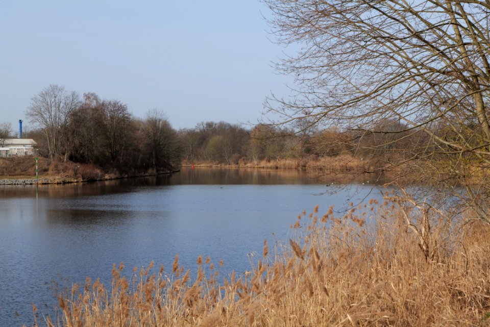 Teltowkanal in Zehlendorf Teltow 2021-02-24 02