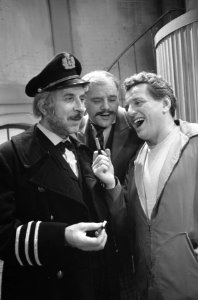 Televisiespel De Vuurtorenwachter . Rob de Vries en Hans Tiemeyer , Bernhard D, Bestanddeelnr 913-4379