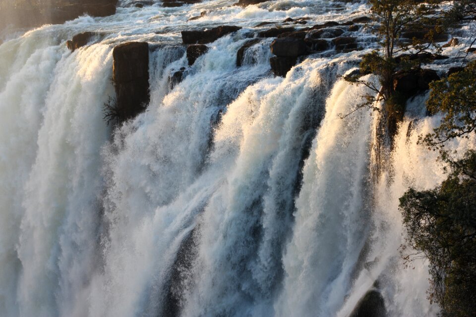 Victorian case waterfall africa