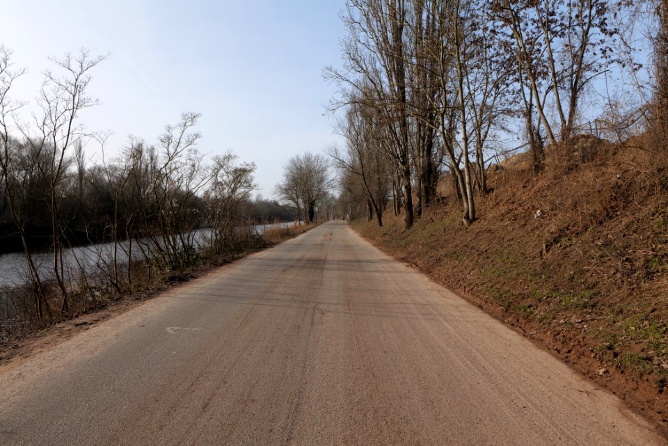Teltowkanal promenade in Lichterfelde 2021-02-24 15