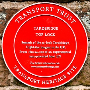 Tardebigge Top Lock Plaque