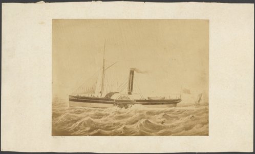 Tekening. Balmoral, stoomraderboot, Bestanddeelnr 580