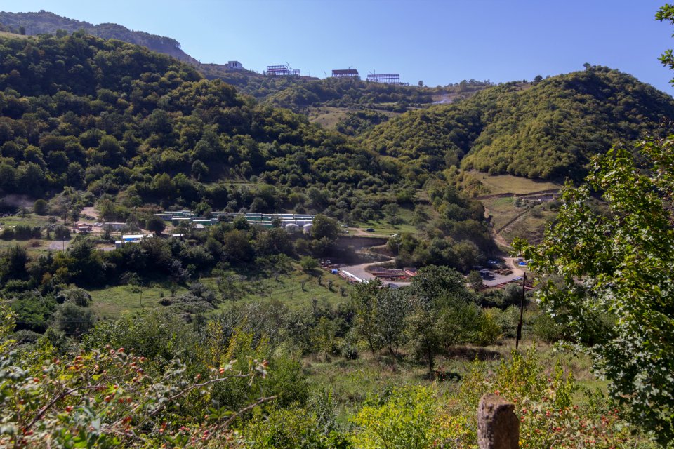Teghut Mine - construction material and quarters