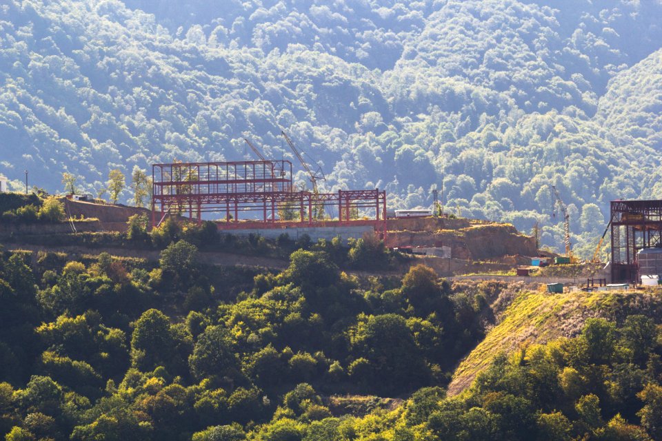 Teghut Mine - ore processing facility (building one)