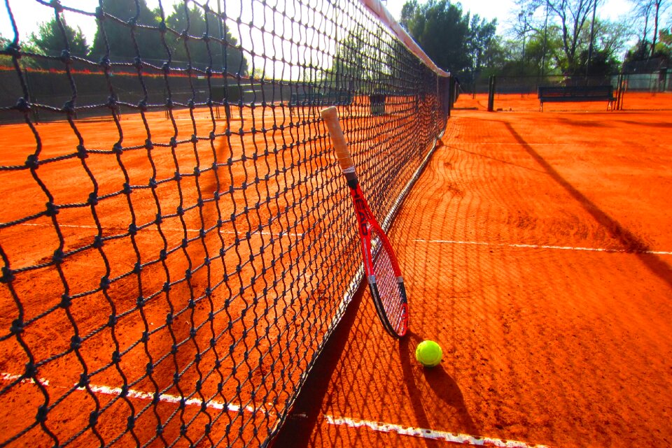 Tennis sport tennis ball