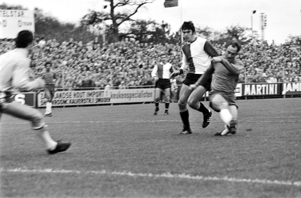 Telstar tegen Feijenoord 1-0, Bestanddeelnr 923-9560