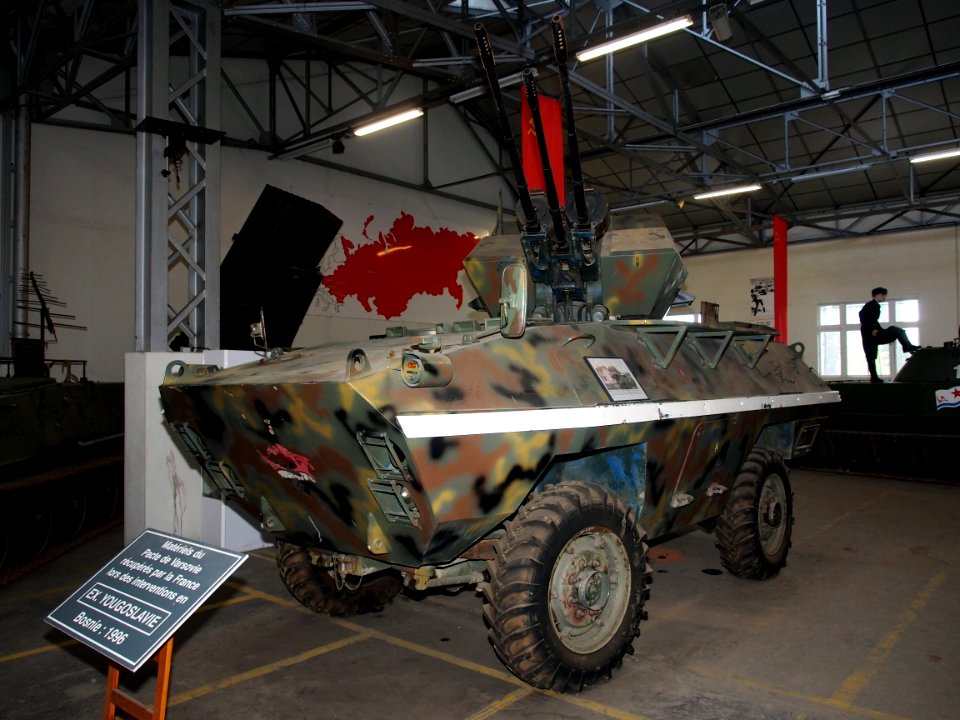 TAM BOV-3 (Borbeno Oklopno Vozilo), Musée des Blindés, France, pic-8