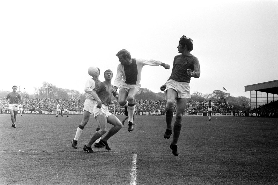 Telstar tegen Ajax 1-1, Bestanddeelnr 923-5105