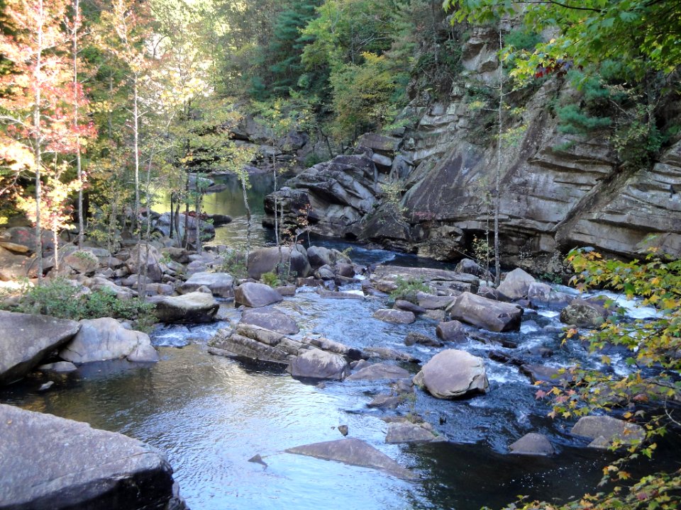 Tallulah gorge bottom