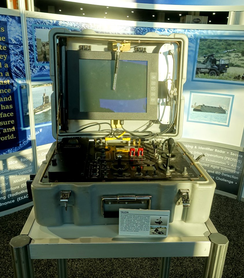 TALON robot controller - D60 Symposium - Defense Advanced Research Projects Agency - DSC05529