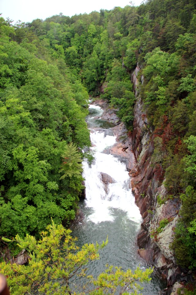 Tallulah Falls waterfalls, May 2017