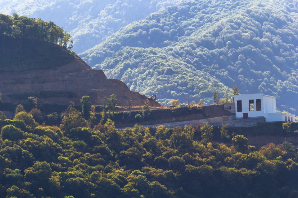 Teghut Mine - raw ore receiving facility