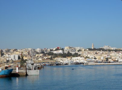 Tanger vom Hafen aus gesehen photo