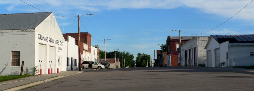 Talmage, Nebraska Main from Second 2