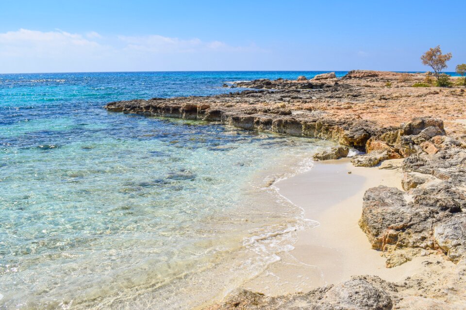 Beach landscape nature