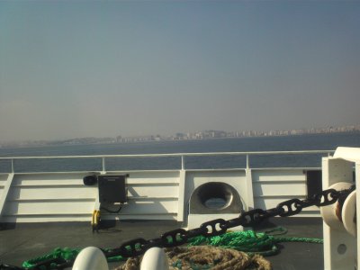 Tangier from ferry photo