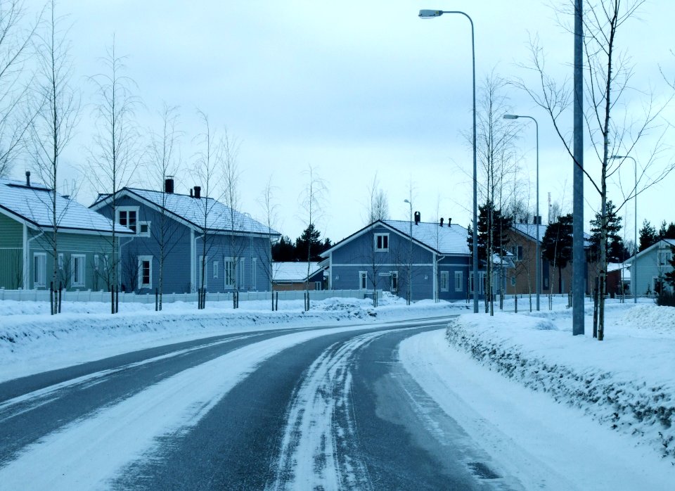 Talvikankaantie Oulu 20080324