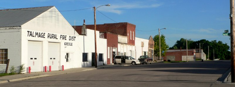 Talmage, Nebraska Main from Second 1