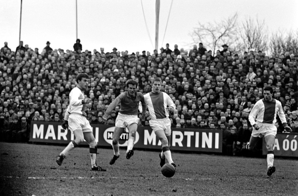 Telstar tegen Ajax 0-0, spelmomenten, Bestanddeelnr 917-5616