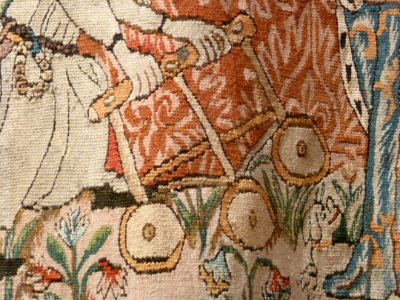 Tapisserie "les lamentations d'un vieillard" 04