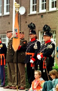 Tapijnkazerne, 1997, kazernecommandanten en officieren DD Stadsschutterij