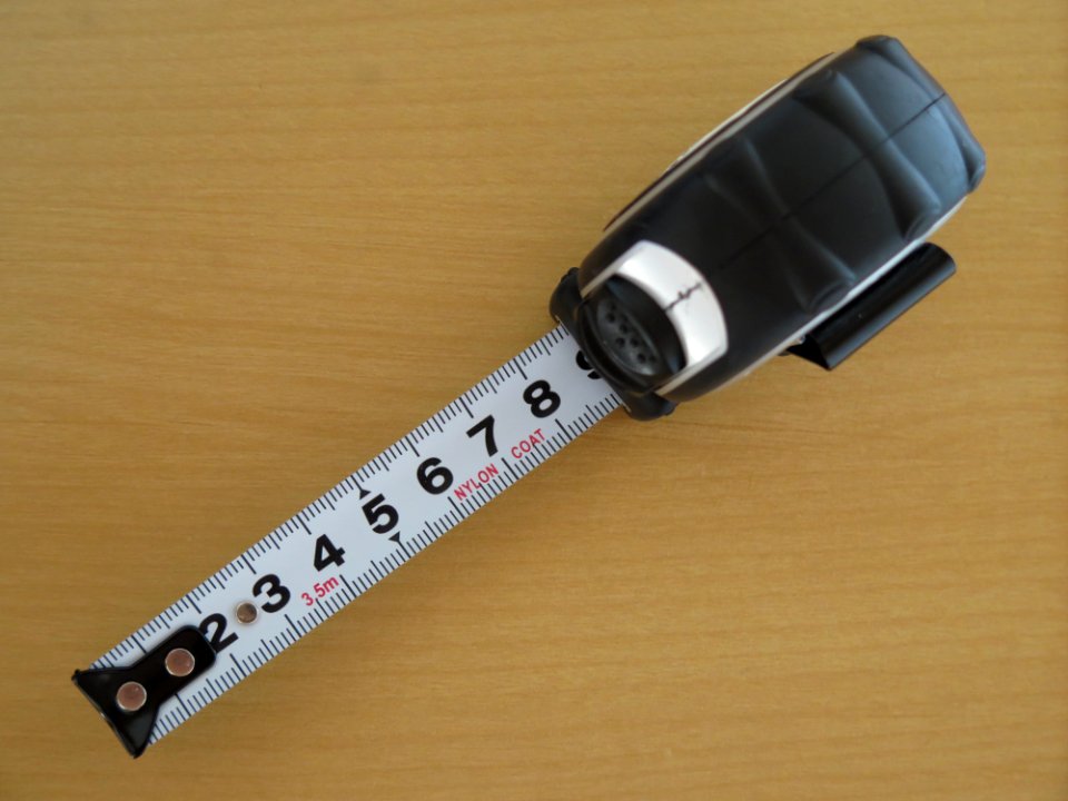 Tape measure diagonal 2