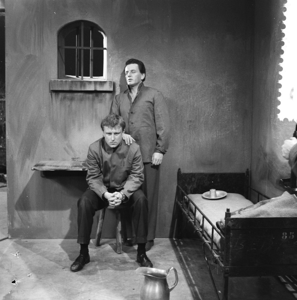 Televisiespel Nacht en Gramschap , Rob de Vries (Jean en Peter Oosthoek (Lecoc, Bestanddeelnr 911-2109