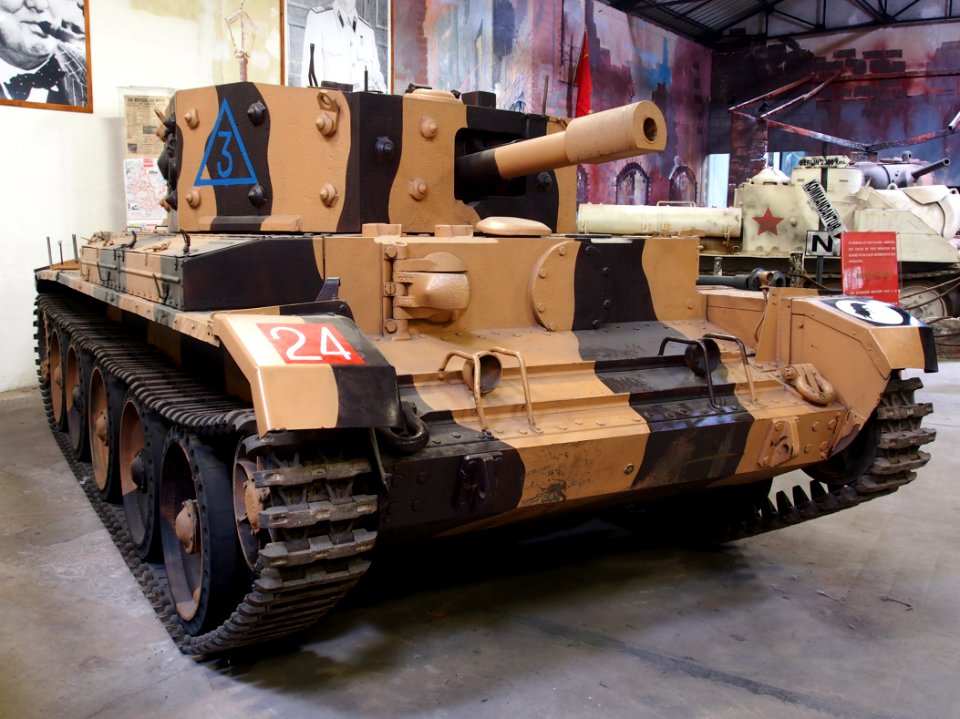Tank Mark VIII Centaur in the Musée des Blindés, France, pic-5