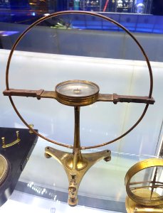 Tangent Galvanometer, c. 1910 - Museum of Science and Industry (Chicago) - DSC06526